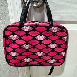 Victoria's Secret Pink and Black Cosmetic Bags